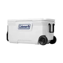COLEMAN - Cooler 316 100QT con Ruedas Blanco