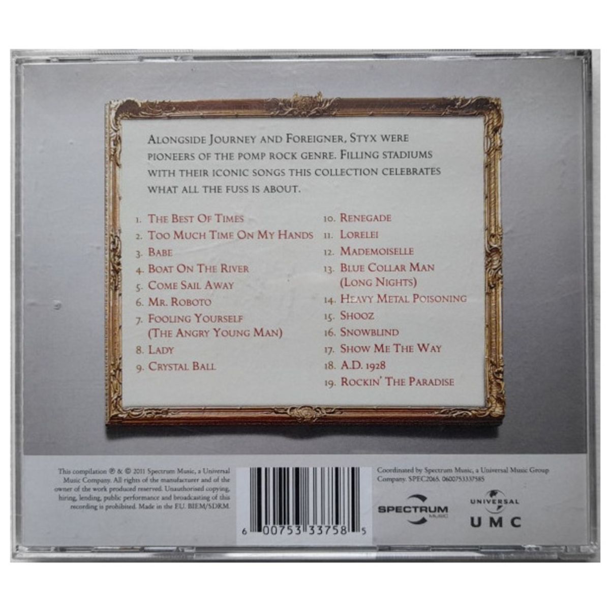 HITWAY MUSIC - STYX - BABE: THE COLLECTION - CD HITWAY MUSIC