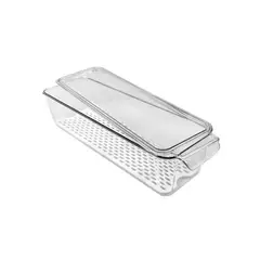 GENERICO - Organizador Contenedor Apilable Para Heladera Acrílico