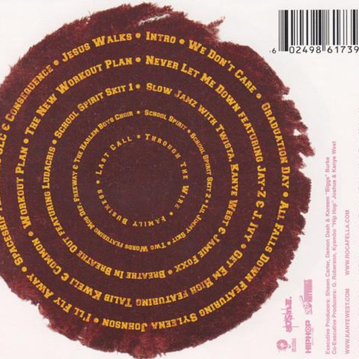 HITWAY MUSIC - KANYE WEST - COLLEGE DROPOUT - CD HITWAY MUSIC