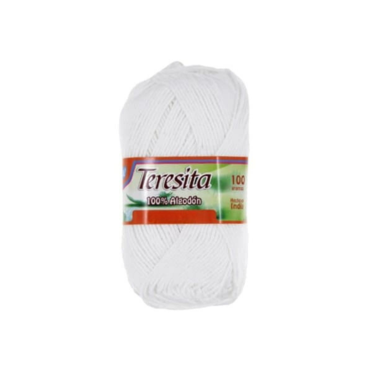MODISTA - 3x Algodón Premium para Tejer New Teresita 50 gr Blanco