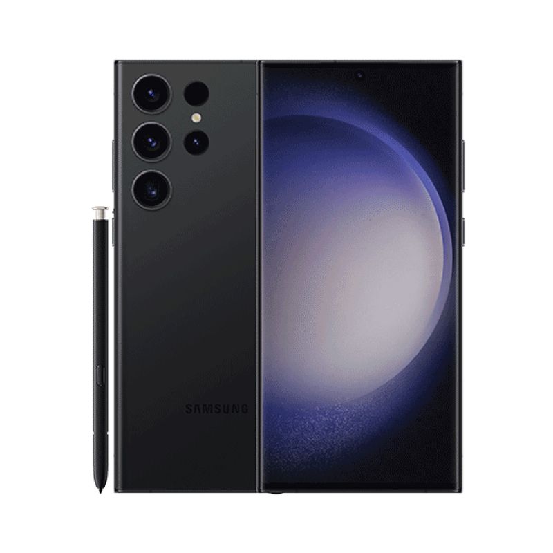 SAMSUNG - Samsung Galaxy S23 Ultra 5G Black 12GB RAM 512GB ROM