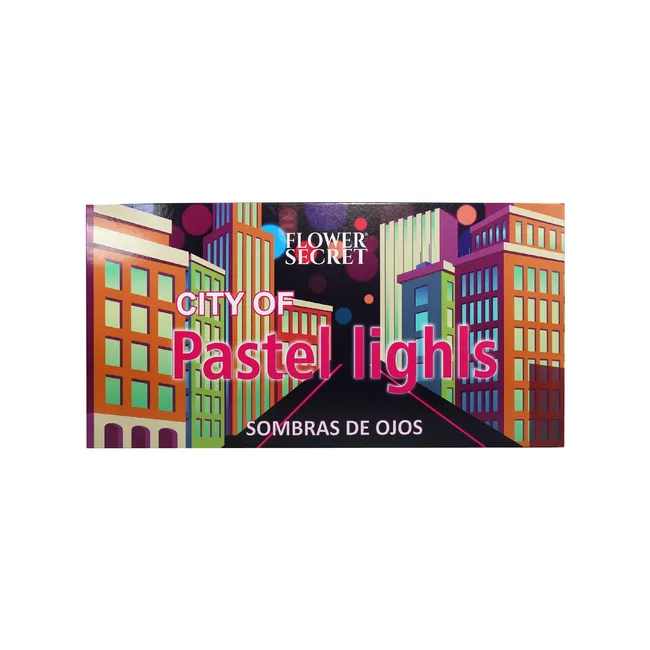 FLOWER SECRET - Set Completo De Maquillaje 70 Colores Sombras.