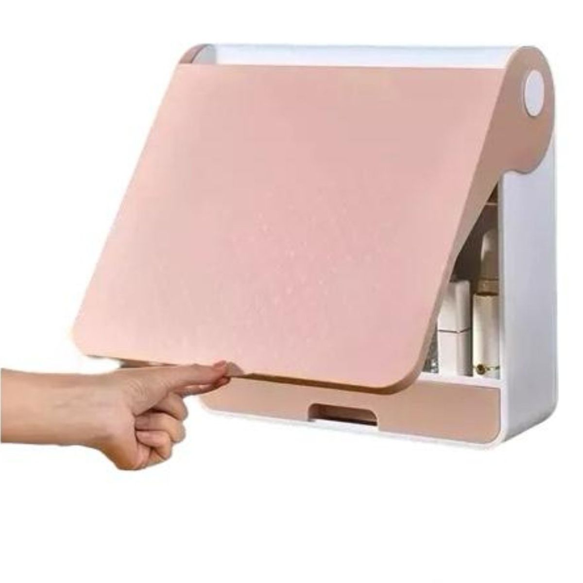 OEM - Caja Organizador de Cosméticos Maquillaje con Espejo