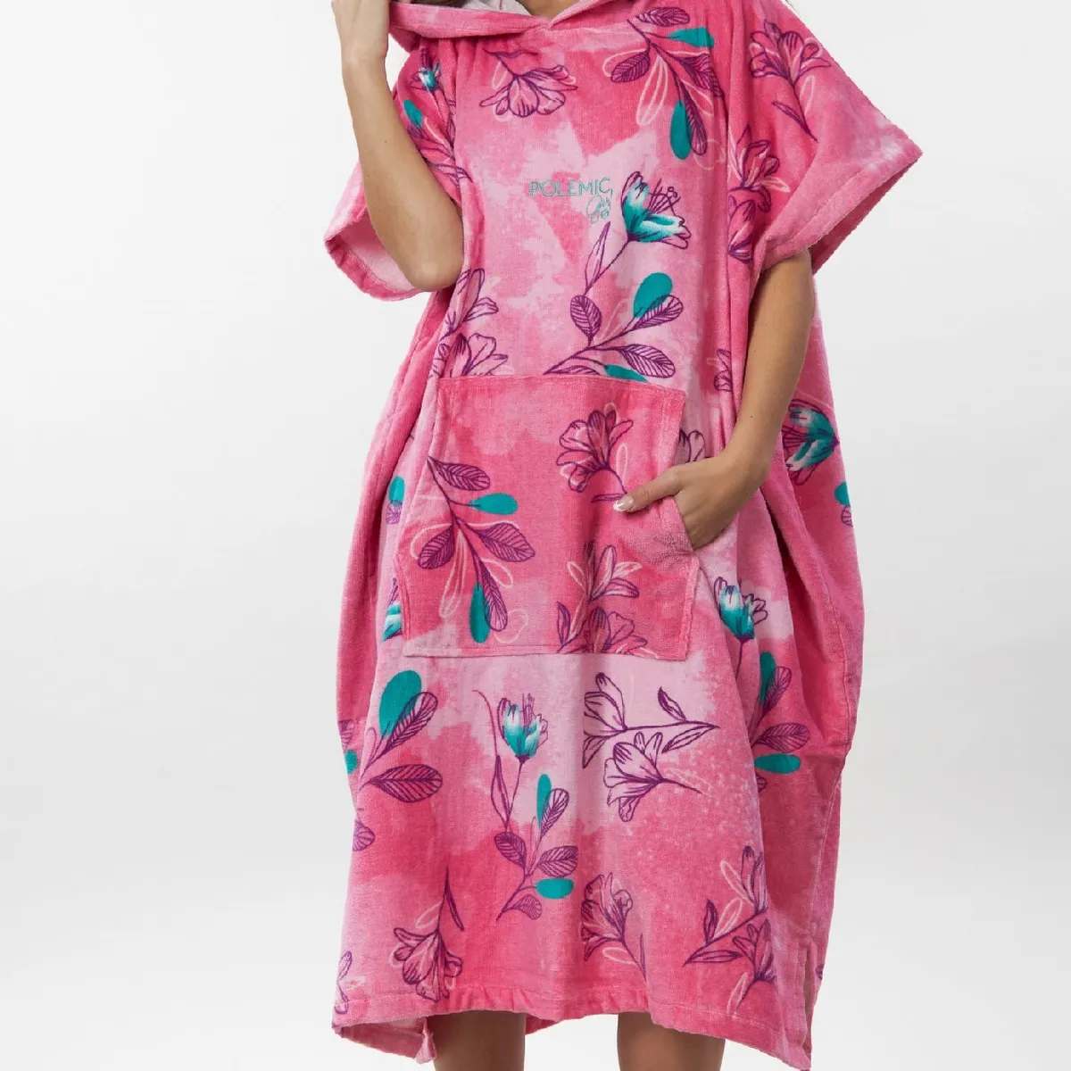 POLEMIC - TOALLA PONCHO ADULTO PLAYA SURF TV0060-1