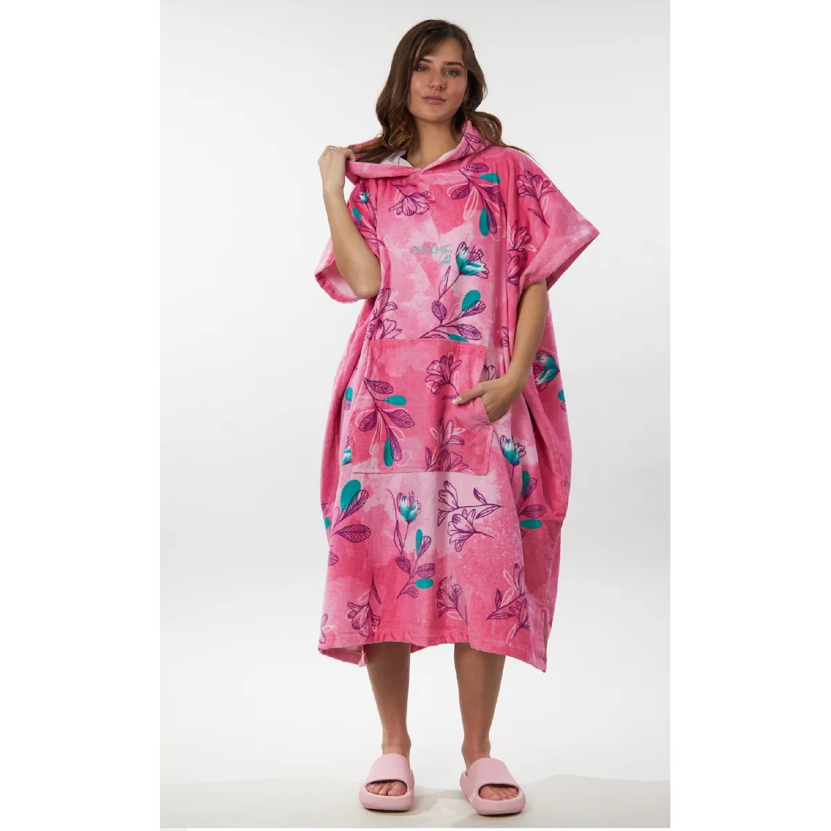 POLEMIC - TOALLA PONCHO ADULTO PLAYA SURF TV0060-1