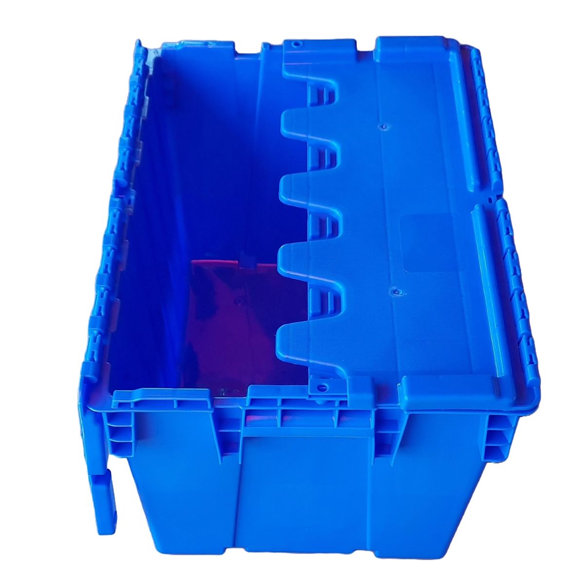 GENERICO - pack x 4 unidades caja logistica 52 litros 54x39x32