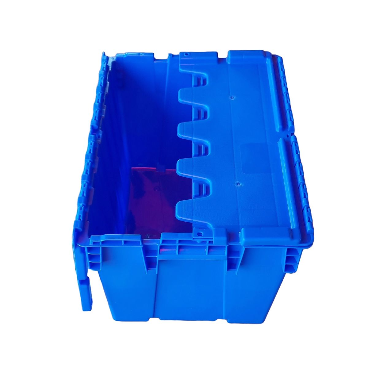 GENERICO - pack x 4 unidades caja logistica 52 litros 54x39x32