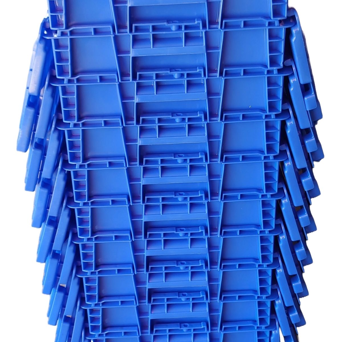 GENERICO - pack x 4 unidades caja logistica 52 litros 54x39x32