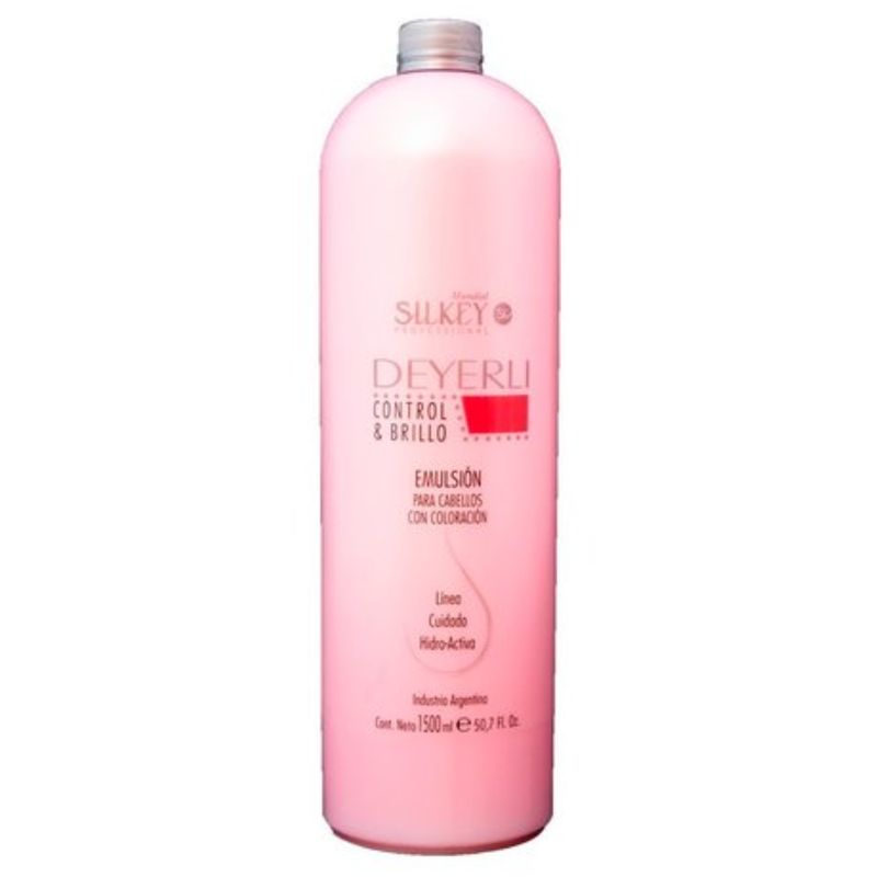 GENERICO - SILKEY PROFESSIONAL EMULSION C/COLOR PARA CABELLOS DEYERLI 1500 ML..