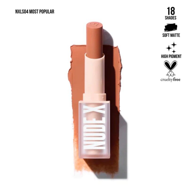 BEAUTY CREATIONS - Labial en Barra Nude X Soft Matte - 04 Most Popular.