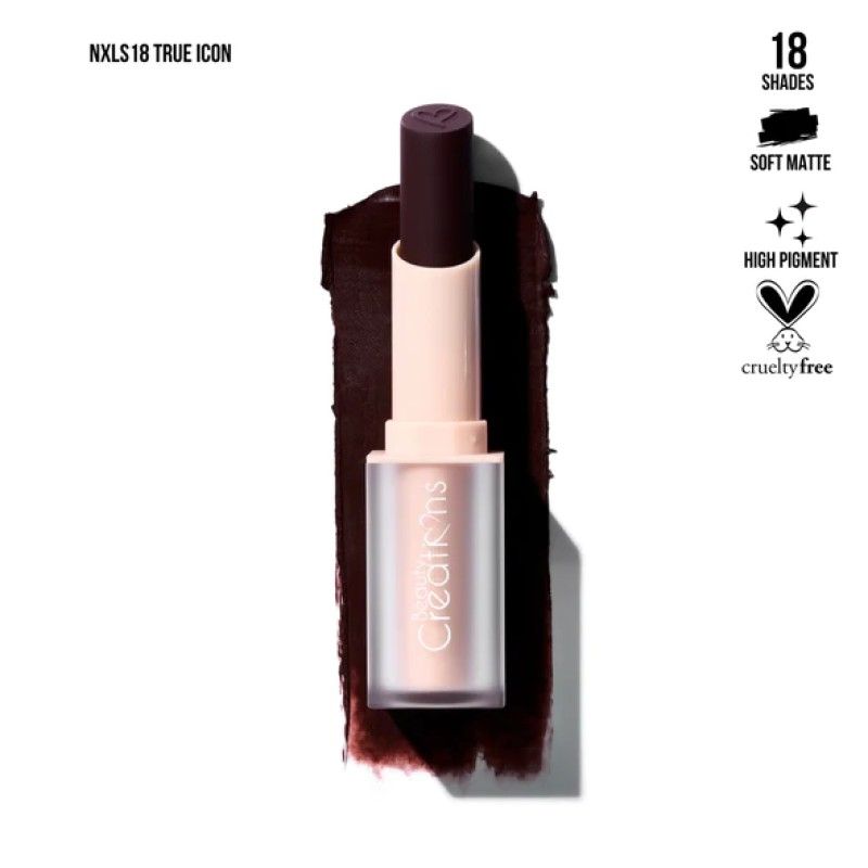 BEAUTY CREATIONS - Labial en Barra Nude X Soft Matte  -   18 True Icon.