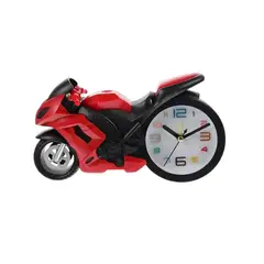 GENERICO - Reloj Despertador De Cuarzo Con Forma De Motocicleta Creativa