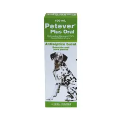 DRAG PHARMA - Petever Plus Oral Antiséptico Para Perros 100 ml