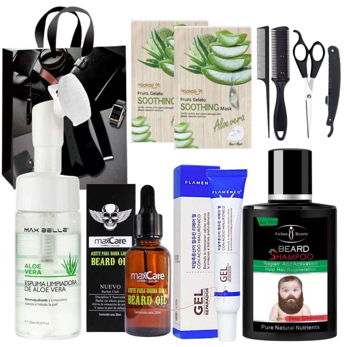 GENERICO - Pack Cuidado Facial Limpienza Profunda Hombre