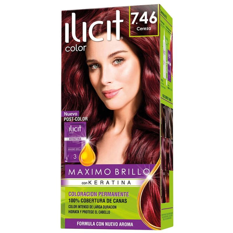 ILICIT - Tintura Ilicit 7.46 Cereza - Ilicit.
