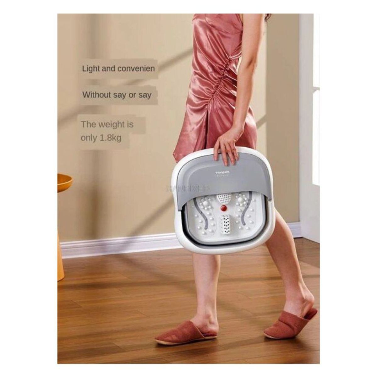 GENERICO - Spa Pies Hidromasaje Masajeador Pedicure Plegable