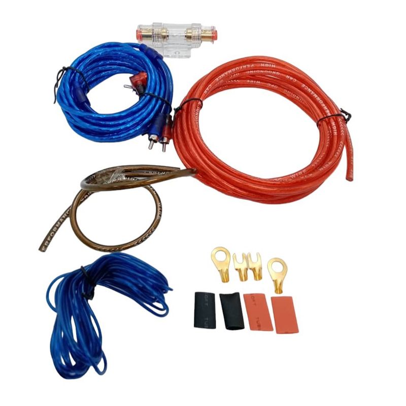 GENERICO - Kit de cables audio y sonido amplificación para auto Númer 8
