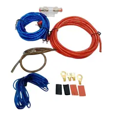 GENERICO - Kit de cables audio y sonido amplificación para auto Númer 8