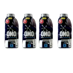 OMO - DETERGENTE PACK 4 UNIDADES ULTRACONCENTRADO 500 ML RINDE 3LTS