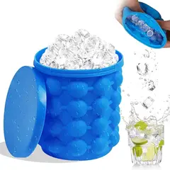 GENERICO - Hielera Cubeta Cubetera Hielo Fácil Silicona