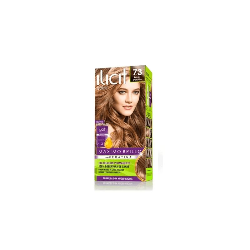 ILICIT - Tintura Ilicit Color 7.3 Rubio Dorado.