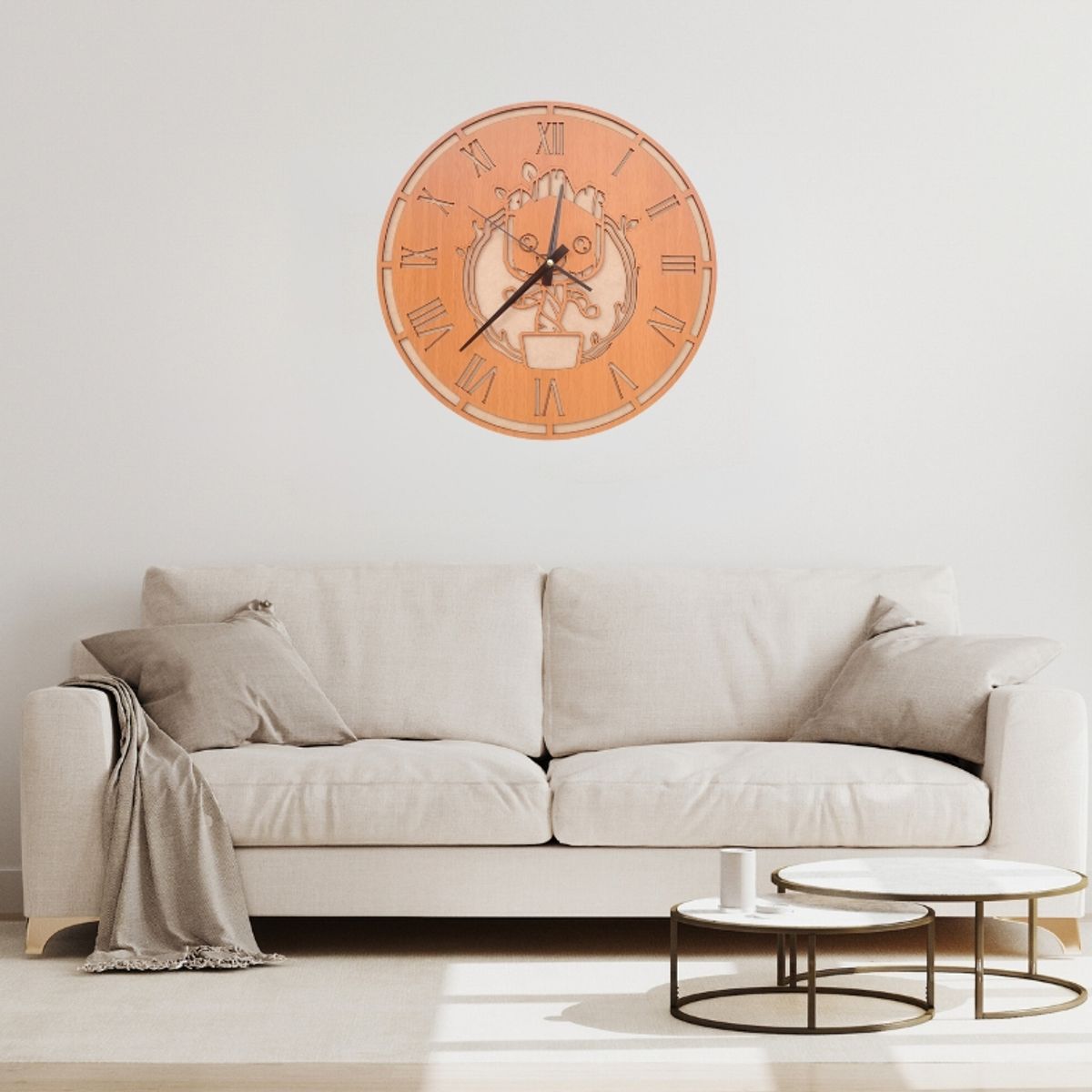 GENERICO - Reloj Infantil de Pared - Yo soy Groot