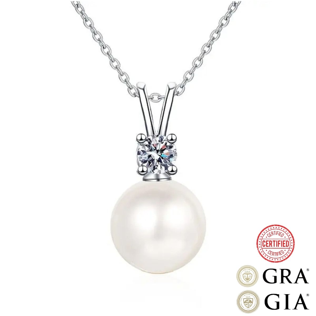 GENERICO - Collar Australis Alfa Moissanita