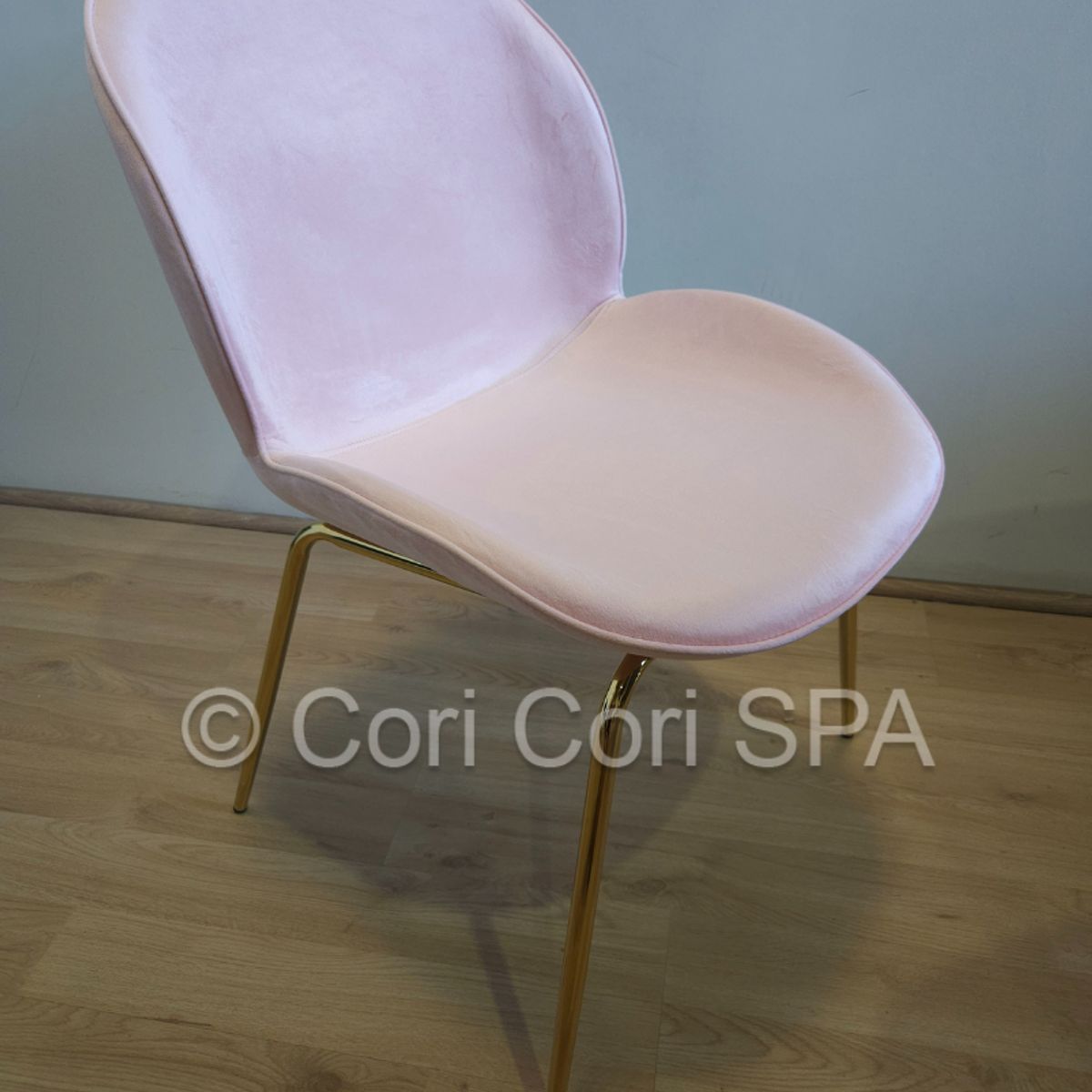 CORI CORI - Silla Beetle Gold Rosa