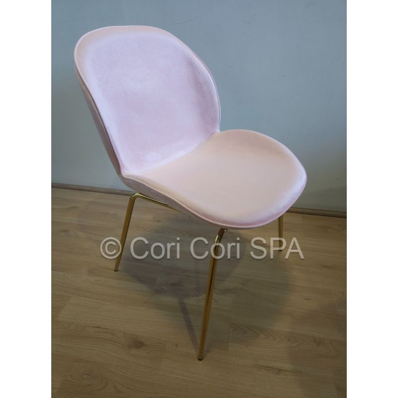 CORI CORI - Silla Beetle Gold rosa