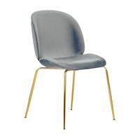 Silla Beetle Gold - Gris
