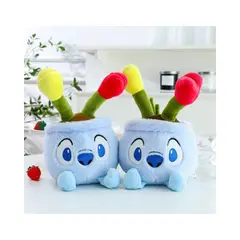 GENERICO - Peluches de plata Kawaii 24cm