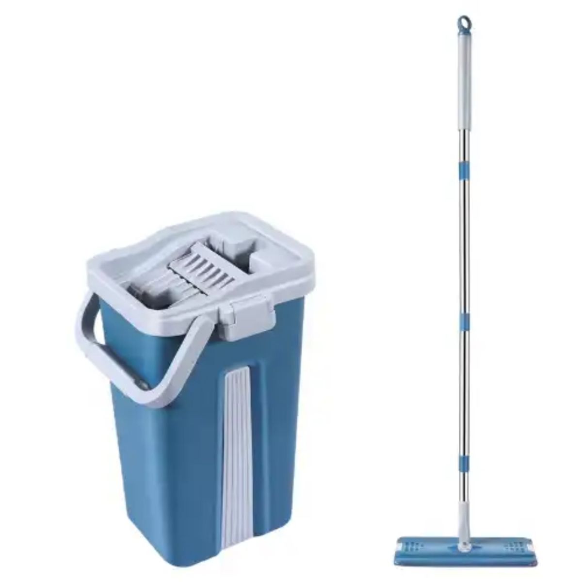 GENERICO - Mopa Y Cubo De Limpieza Ergonómico Lavado y Secado