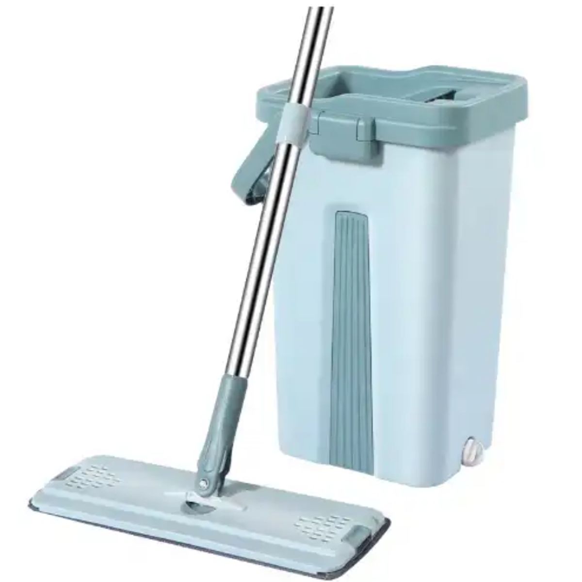 GENERICO - Mopa Y Cubo De Limpieza Ergonómico Lavado y Secado