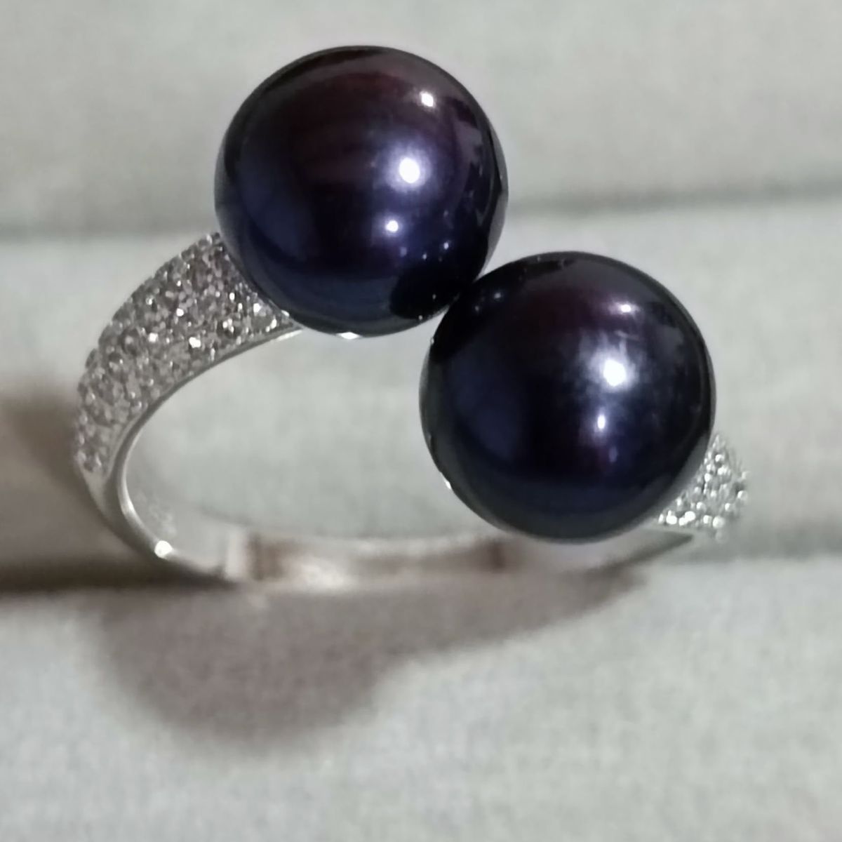 GENERICO - Anillo Ajustable Alfa Aquila Perla