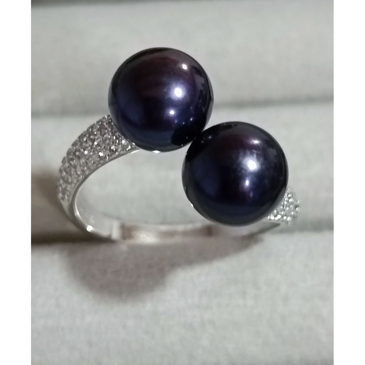 GENERICO - Anillo Ajustable Alfa Aquila Perla