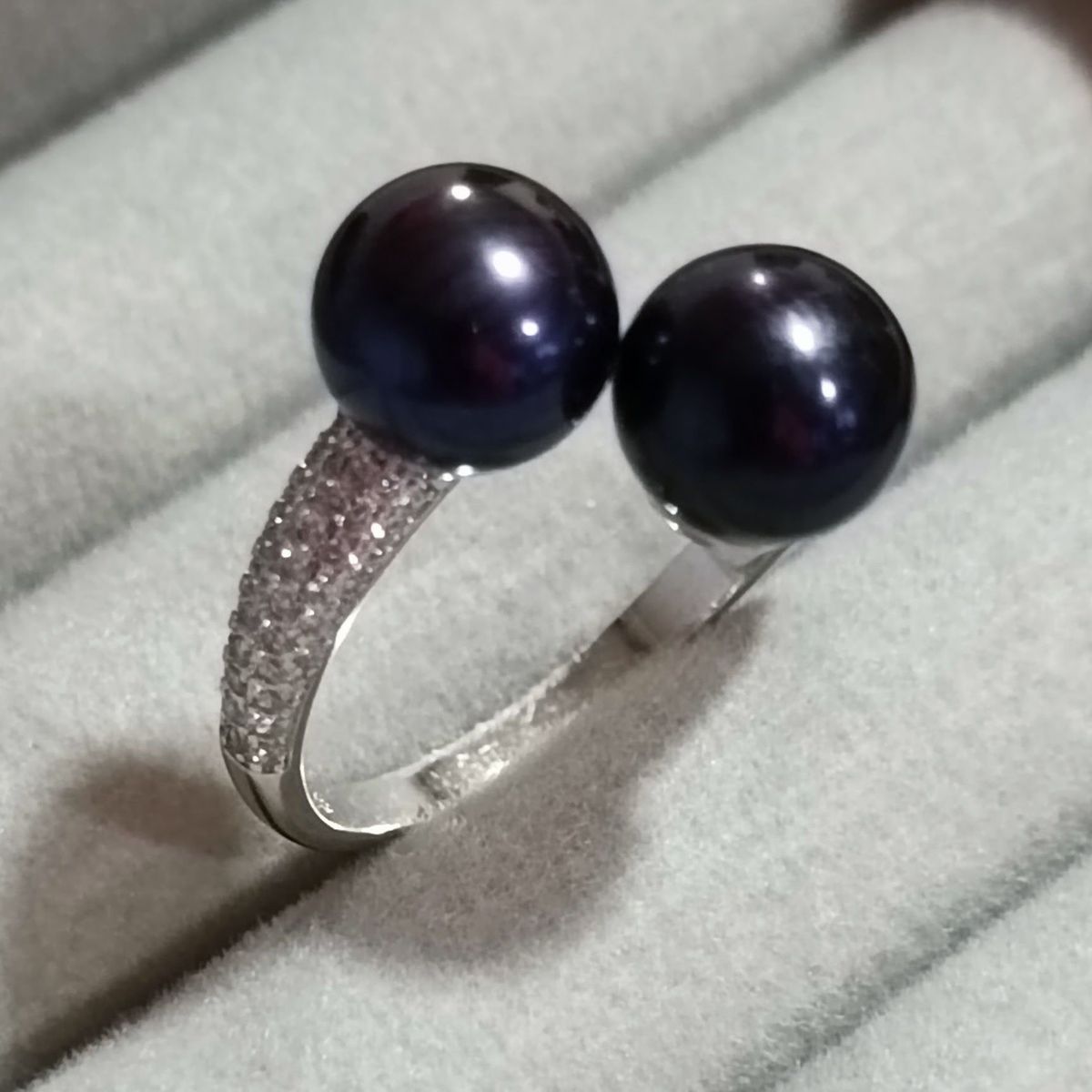 GENERICO - Anillo Ajustable Alfa Aquila Perla