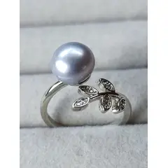 GENERICO - Anillo Ajustable Beta Aquila Perla