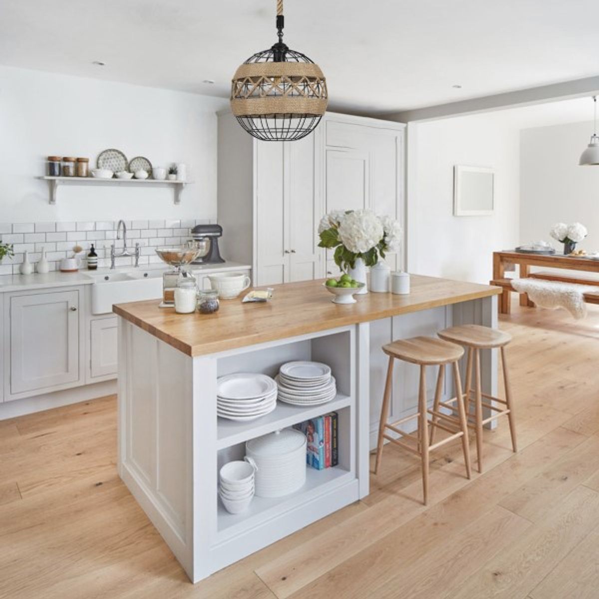 GENERICO - Lampara Colgante Rustica Cañamo Metal Negro 1 ampolleta