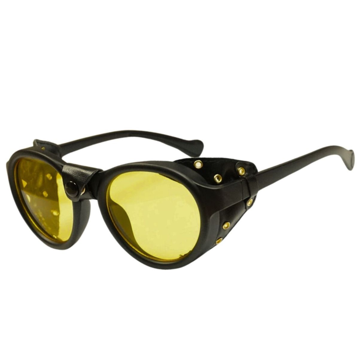 INVENCIBLE - LENTES STEAMPUNK YELLOW SUN + ESTUCHE MY04