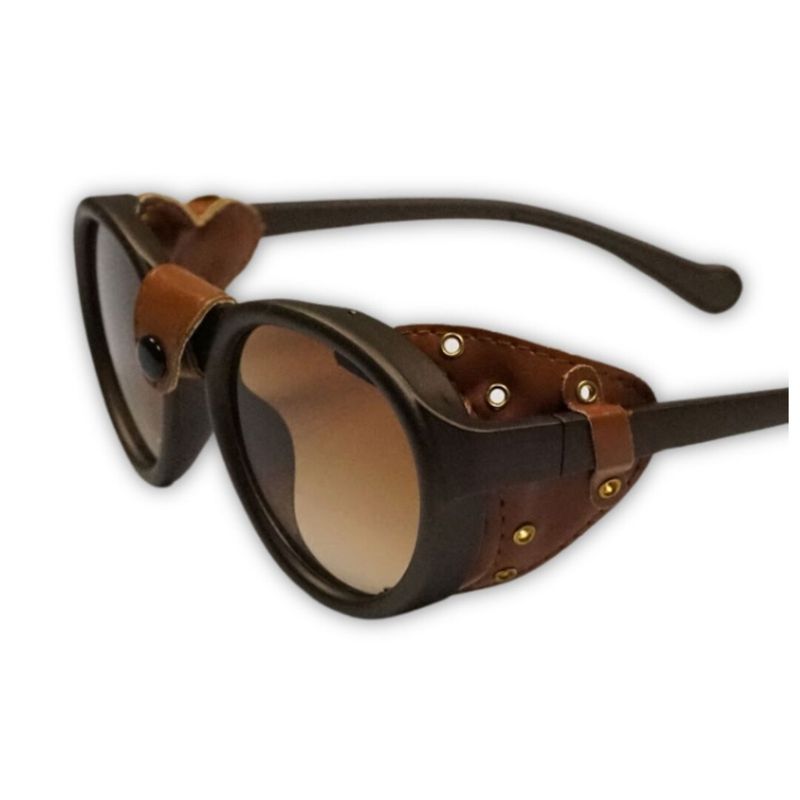 INVENCIBLE - LENTES STEAMPUNK CUPPER BRASS  ESTUCHE MY02