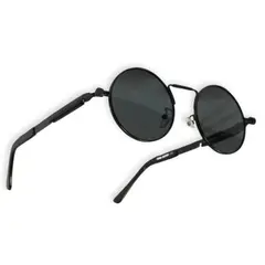 GENERICO - LENTES DE SOL RETRO PUNK LENNON BLACK ESTUCHE MY06