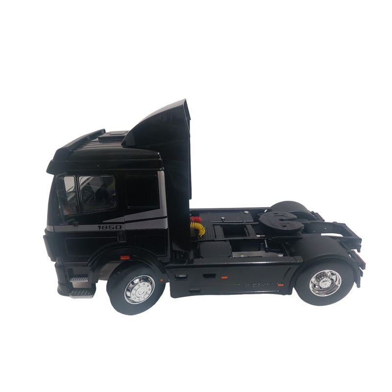 GENERICO - CAMION MERCEDES 1850 SK II NEGRO ESCALA 1:18