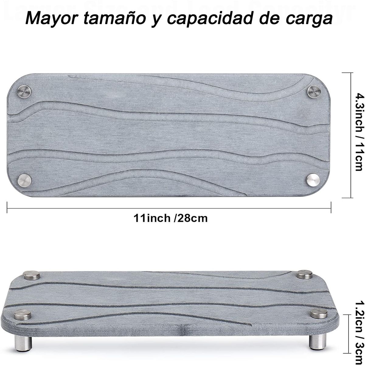 COREJOY - Organizadores  fregaderos de cocina y baño Bandejas fregaderos-onda