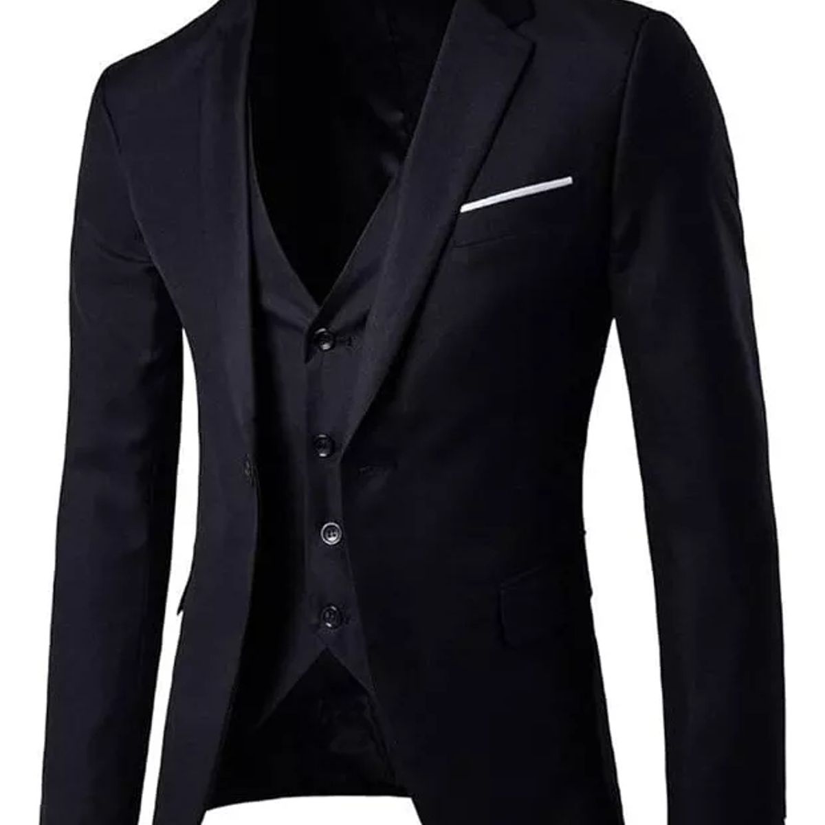 KOKILA - Traje Hombre Formal Casual De Tres Piezas Para Ajustado