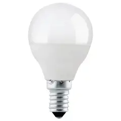 EGLO - Ampolleta E14 4,9W Blanca Cálida Opal 470lm 12261