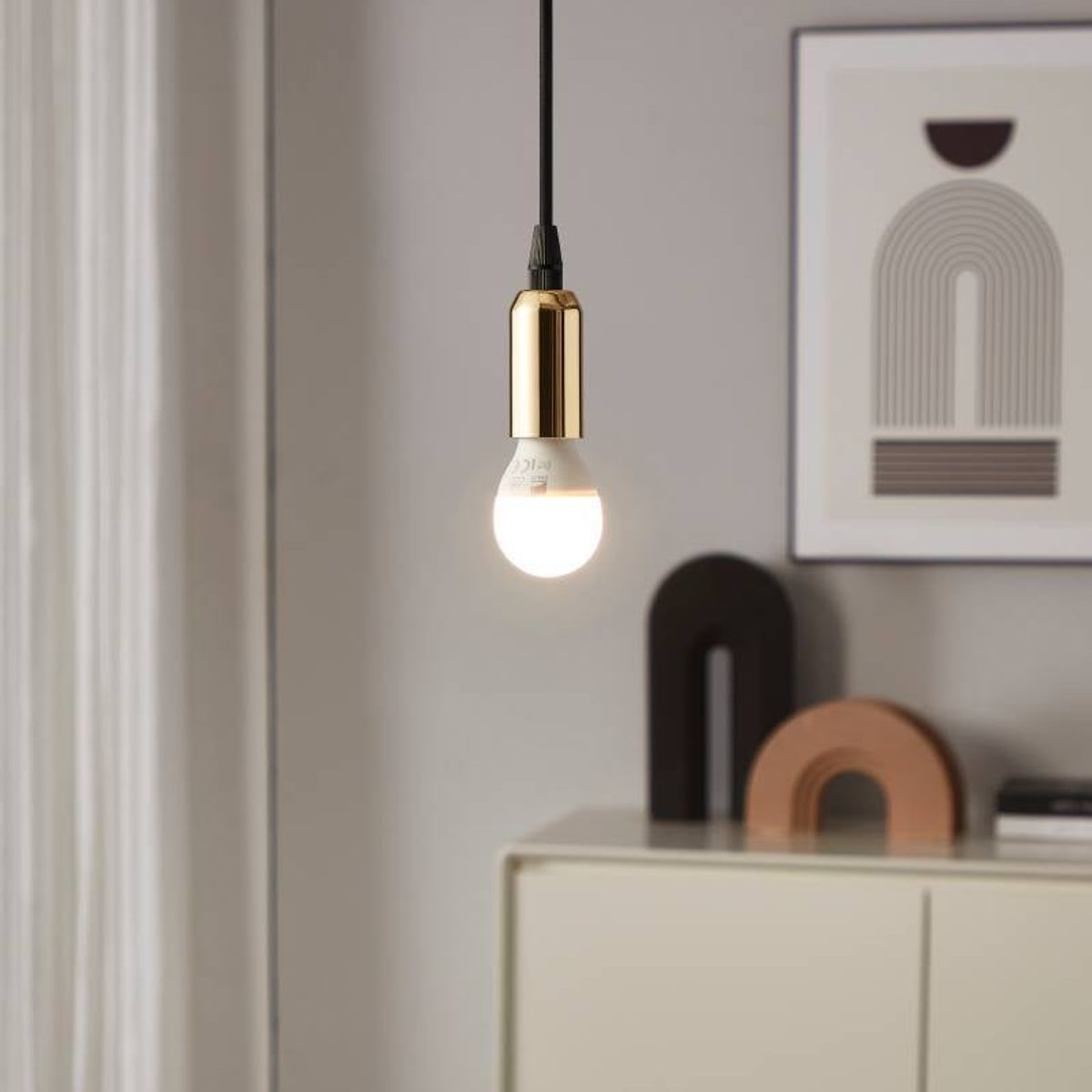 EGLO - Ampolleta E14 4,9W Blanca Cálida Opal 470lm 12261