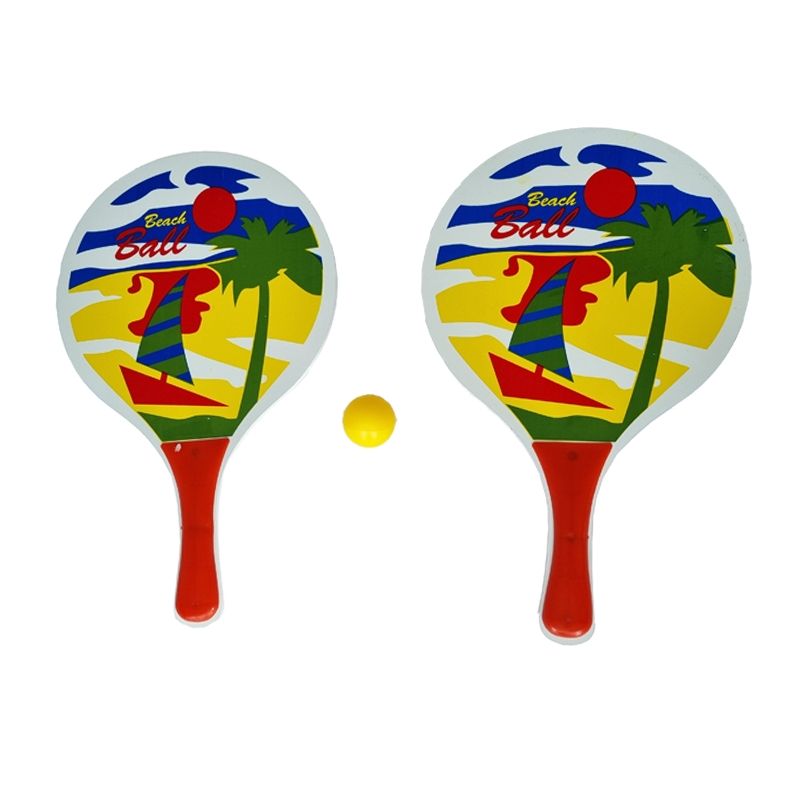 GENERICO - Par Paletas Playapelota Juguete De Verano Tennis Beach