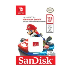 SANDISK - Memoria Original Micro Sd 128 Gb Nintendo Switch