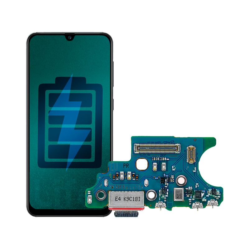 GENERICO - Flex de Carga Compatible con Samsung S20 Conector Tipo C